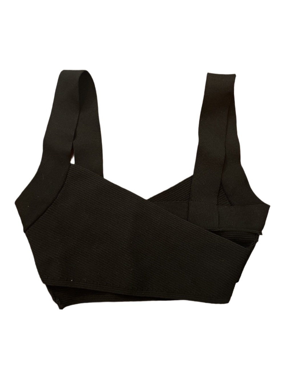 The Aritzia Babaton Sculpt Knit Greek Tank Top - Black, XS - Picture 4 of 6